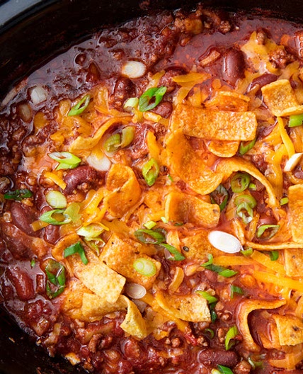 Slow Cooker Beef Chili
