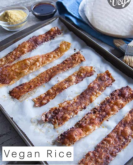 Vegan Bacon: How To Make Vegan Bacon Using Rice Paper