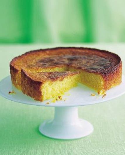 Annie Bell's Lime Syrup Polenta Cake