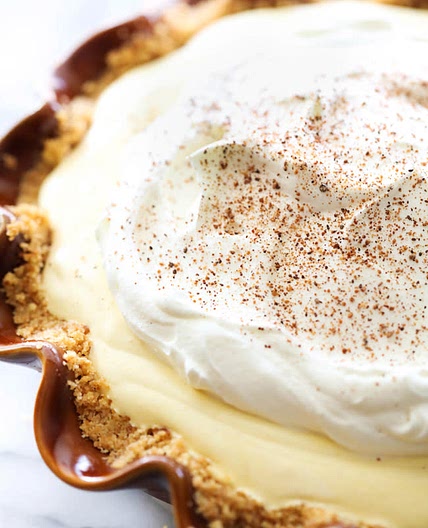 Egg-nog pudding