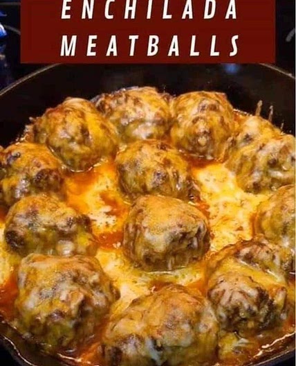 Enchilada Meatballs
