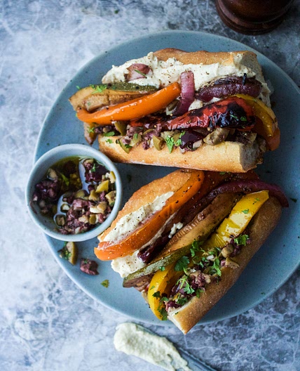 Vegan Grilled Summer Sandwich