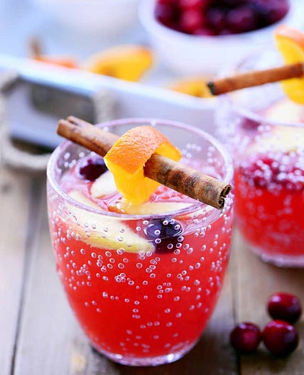 Cranberry Orange Holiday Punch