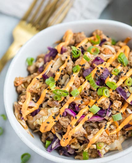 Egg Roll in a Bowl (Whole30, Keto, Paleo, Low Carb)