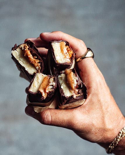 Salted Caramel Chocolate Bars - Avant-Garde Vegan
