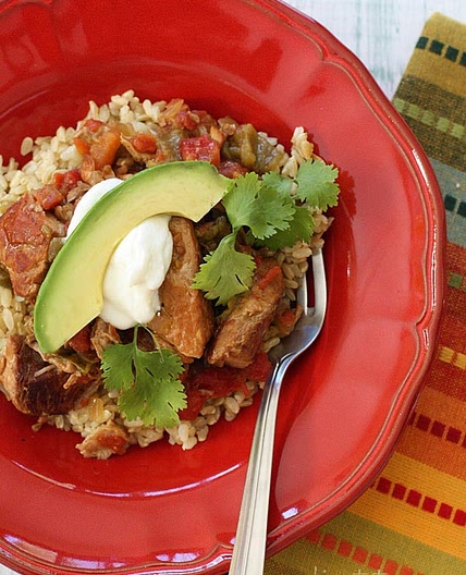 Slow Cooker Pork and Green Chile Stew