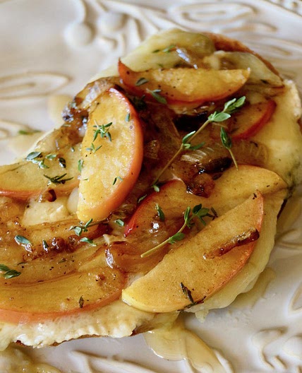 Caramelized Apple Brie Melt Recipe