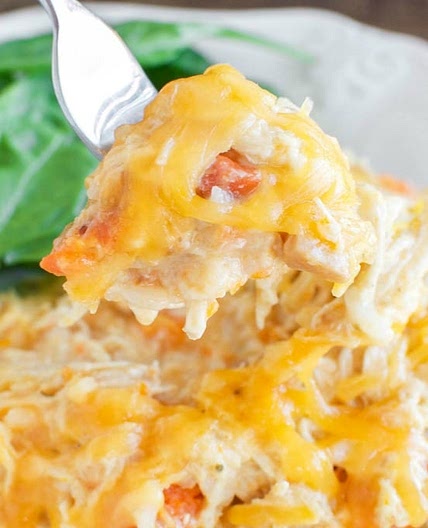 Easy Cheesy Crockpot Chicken