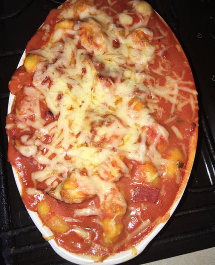 Chorizo Cheesy Gnocchi Bake 