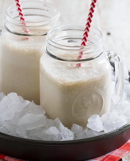 Lactose chocolate milkshake 