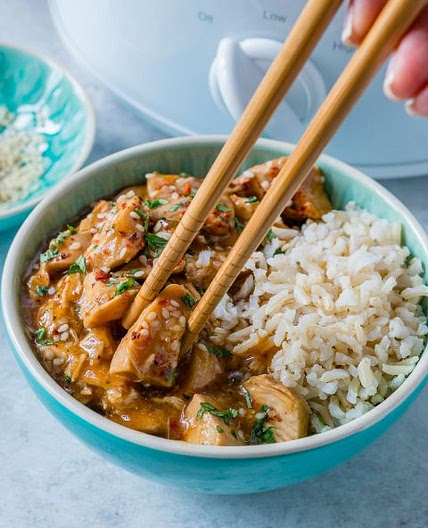 Tangy Crockpot Sesame Chicken Recipe
