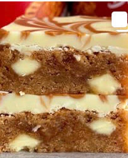 Biscoff cookie bars 
