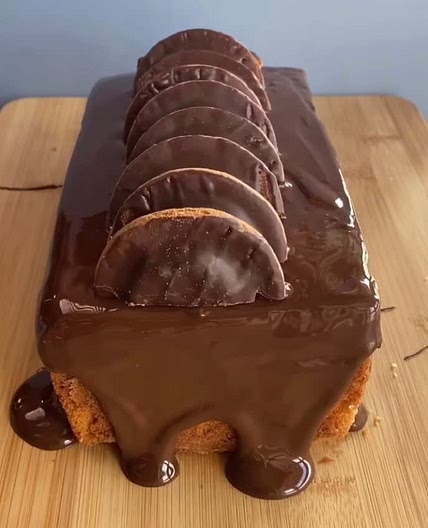 Jaffa cake loaf cake 