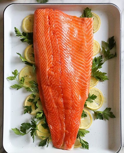 Roasted Salmon with Fresh Herbs