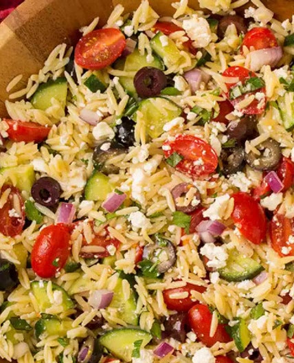 Greek Orzo Salad
