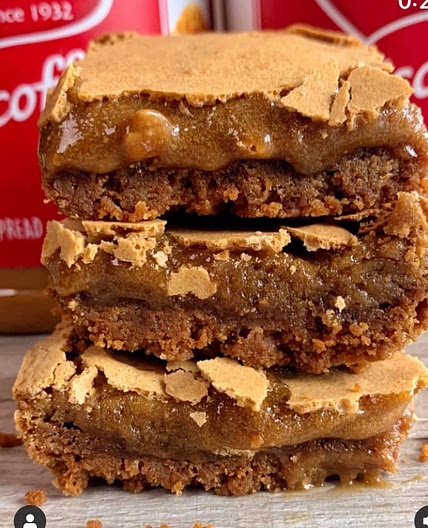 Brown sugar biscoff bars 