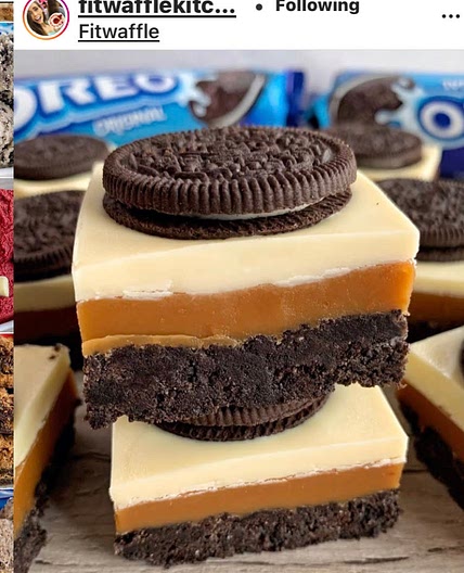 Oreo millionaire bars 