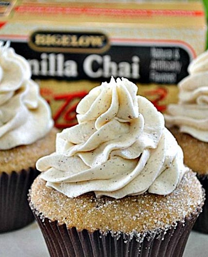 Vanilla Chai Tea Cupcakes