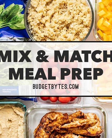 Mix and Match Meal Prep