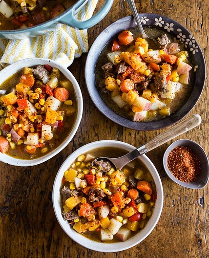 Chilean Carbonada Soup