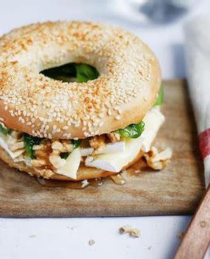 Bagels au brie