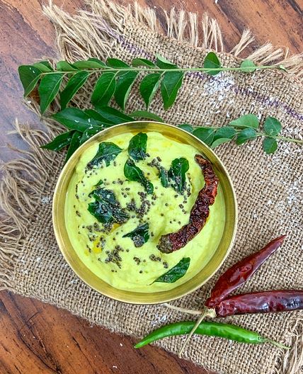 Raw Mango Coconut Chutney Recipe