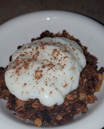 Cinnamon Apple Crisp Yogurt Parfait