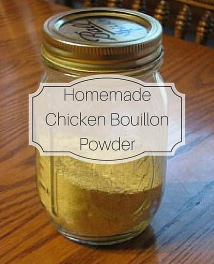 Homemade Chicken Bouillon Powder