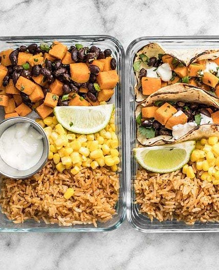 Sweet Potato Taco Meal Prep