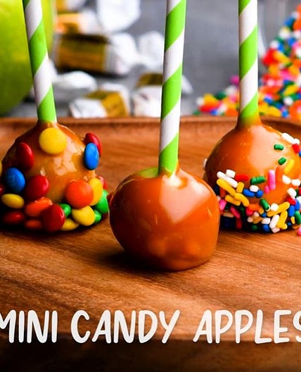 Mini Caramel Apples