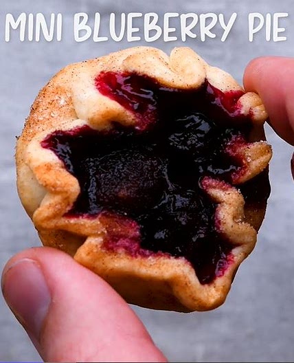 Mini Blueberry Pies