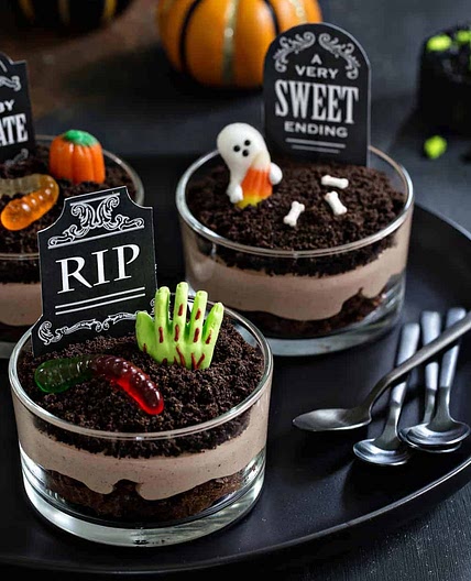 Brownie Dirt Pudding Cups