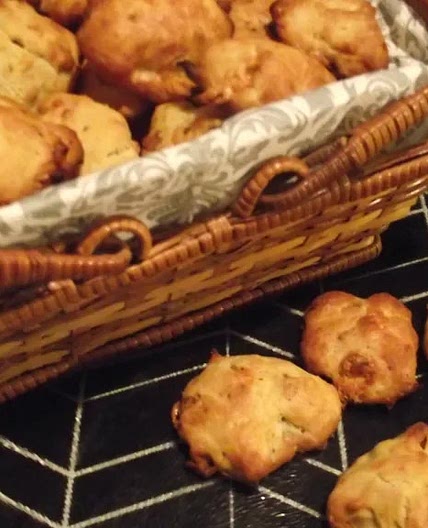Cookies Fourme d'Ambert et noix