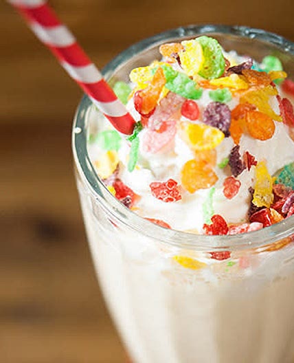 Fruity Pebbles Milkshake 