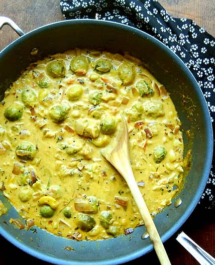 Easy Brussels Sprouts Stew