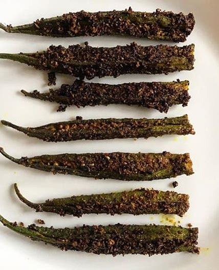 Stuffed spicy Okra
