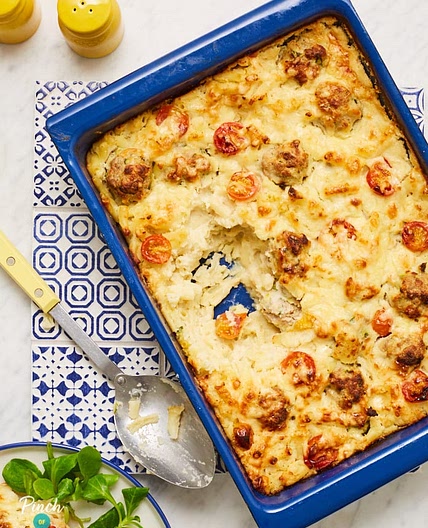Cheesy Mac 'n' Meatballs | Slimming & Weight Watchers Friendly