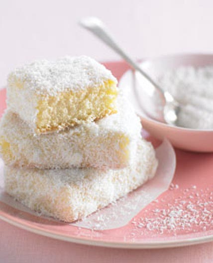 Lemon-lime lamington squares