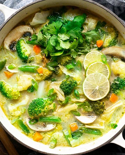 Thai Coconut Soup Recipe