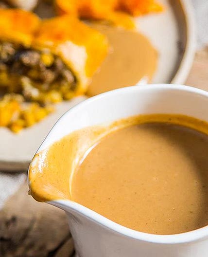 Vegan Mushroom Gravy with Miso