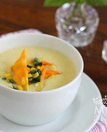 Sweet Corn Creamy Soup