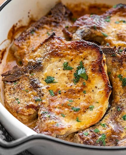 Honey Mustard Pork Chops