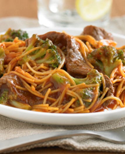 Beef and Broccoli Pasta Skillet
