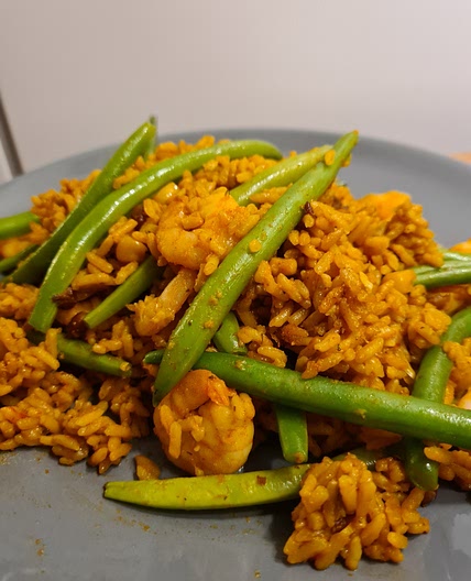Mexican Prawns and Rice