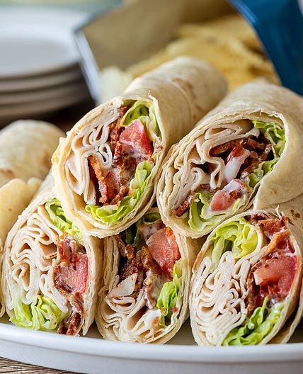 Chicken Bacon Ranch Wraps