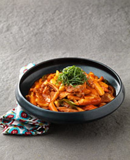 오삼 떡 불고기