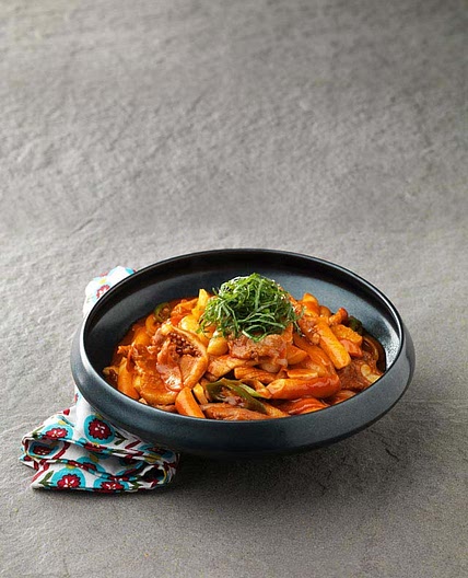 오삼 떡 불고기