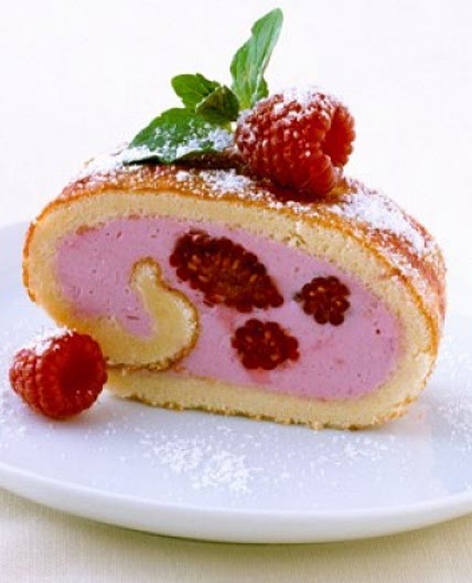 Jogurt Beeren Roulade
