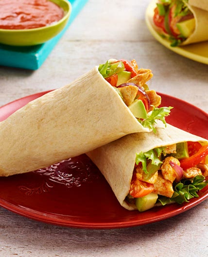 Chicken Fajita Tortilla Pockets