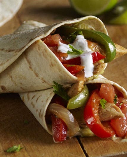 Smoky BBQ Chicken Fajitas